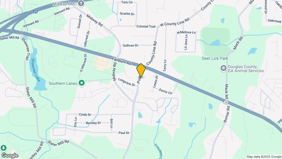 2270 Pope Rd Map and Location Details