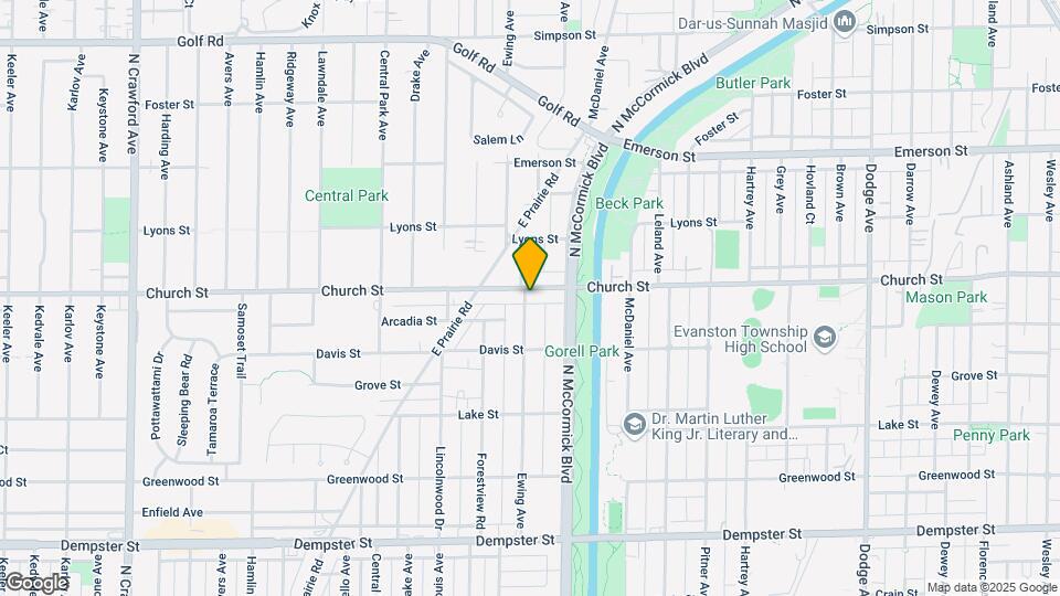 3333 Church St Mapa y Detalles de la Ubicación