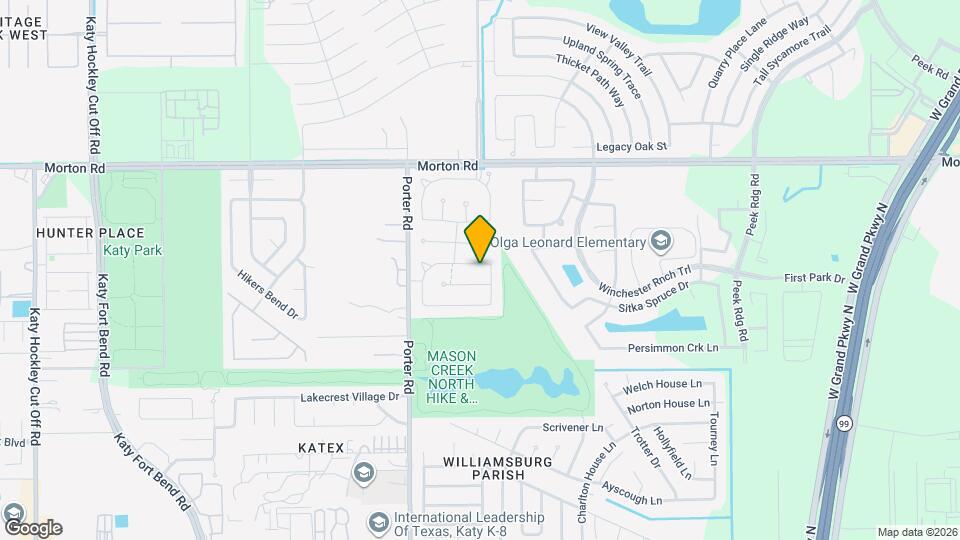 24015 Buffalo Cove Ln Map and Location Details