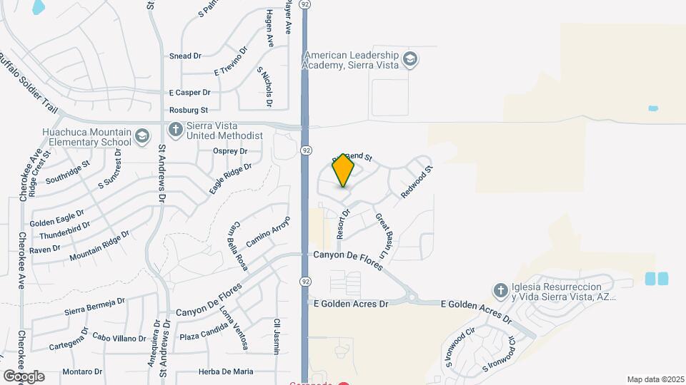 4254 Tinker Dr Map and Location Details