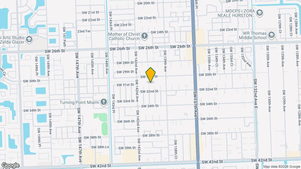 3121 SW 140th Ave Map and Location Details