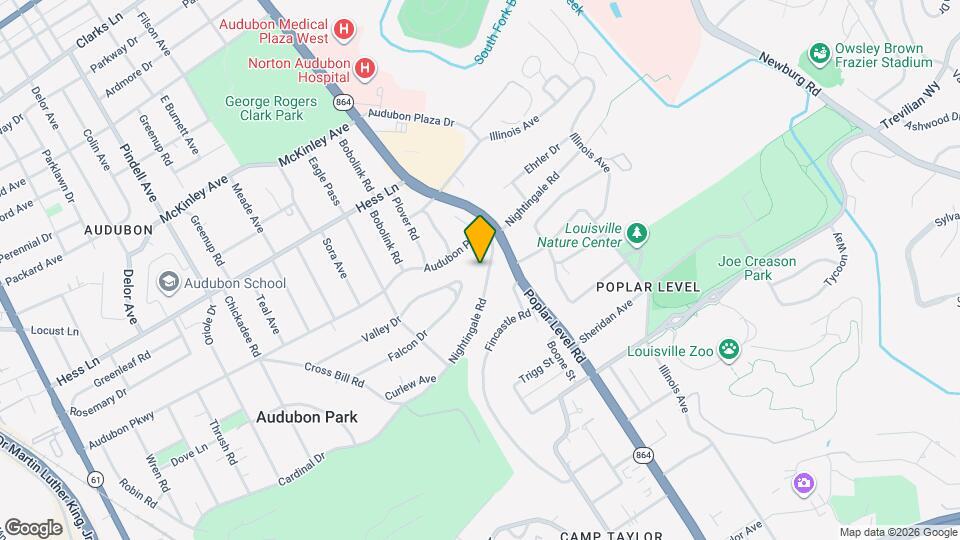 1445 Nightingale Rd, Unit 4 Map and Location Details