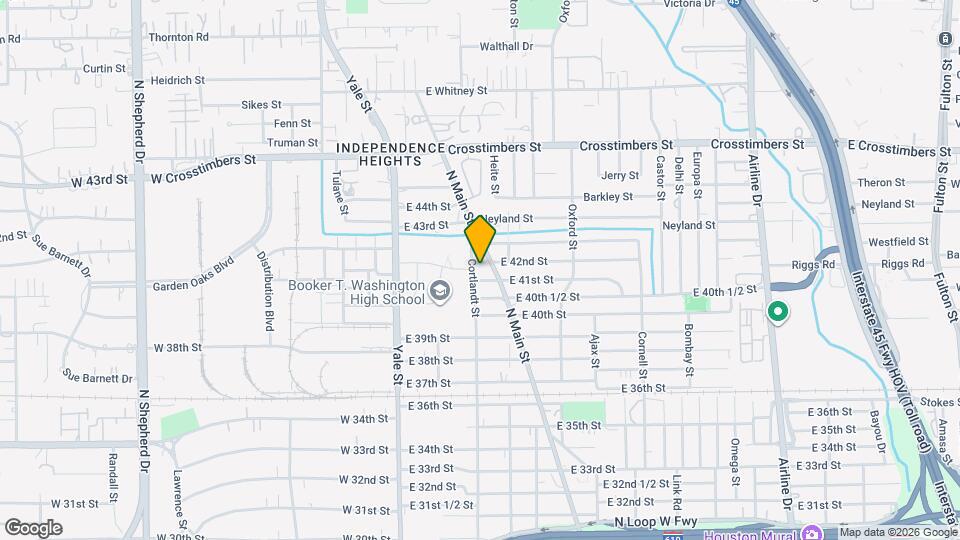 4108 Cortlandt St Map and Location Details