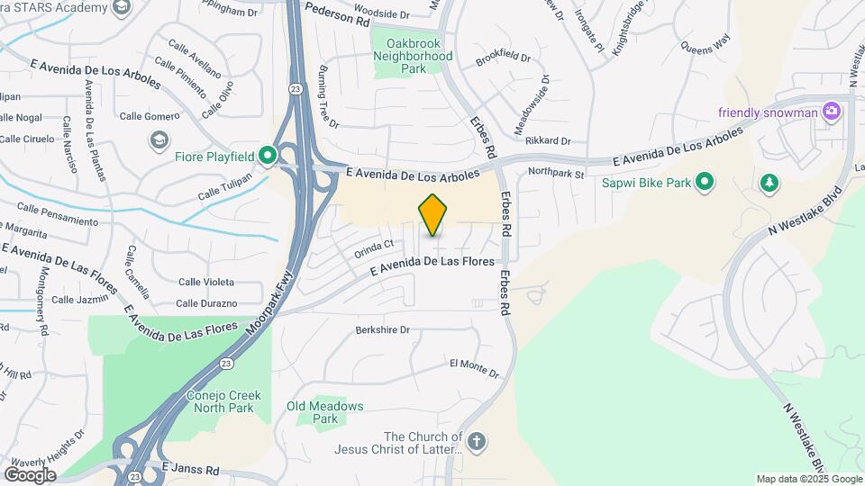 2187 Olivewood Dr Map and Location Details