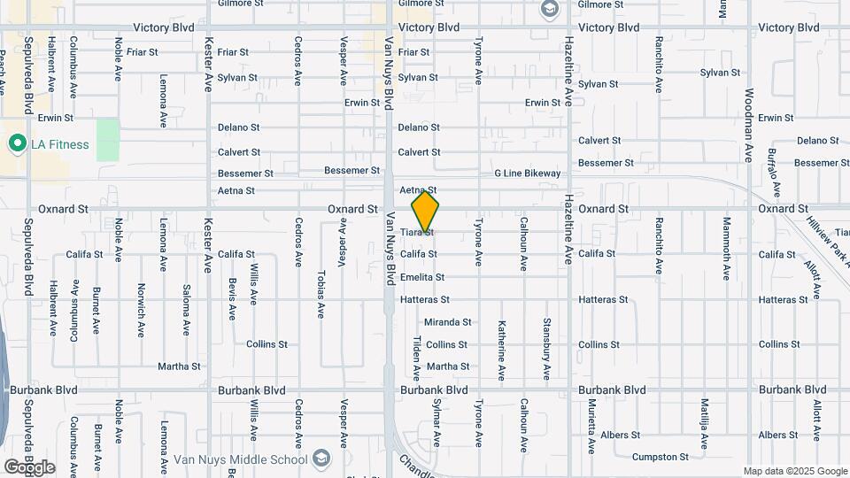 14412 Tiara St Map and Location Details