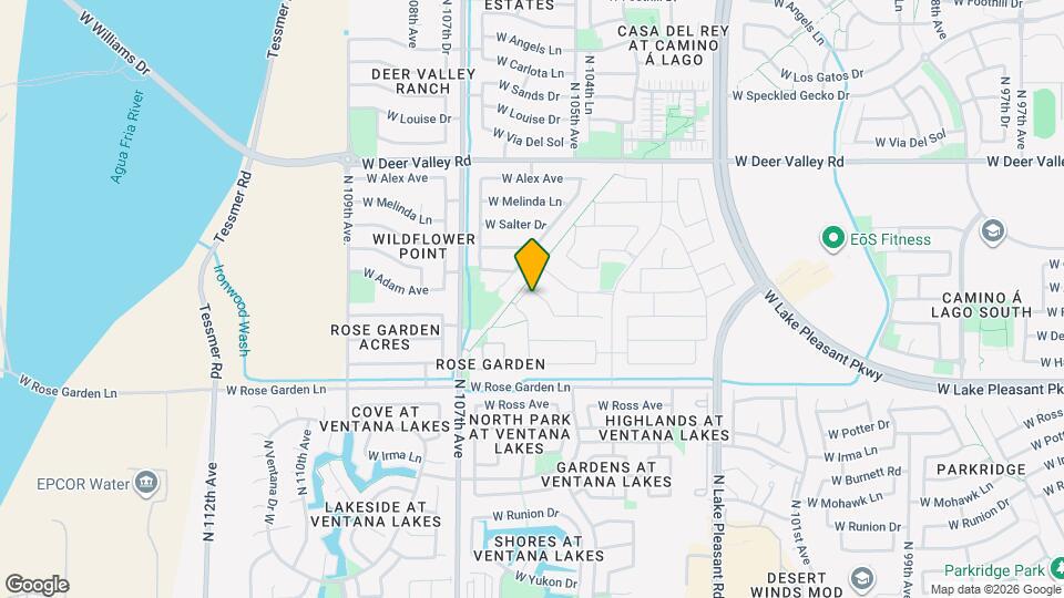 10549 W Albert Ln Map and Location Details