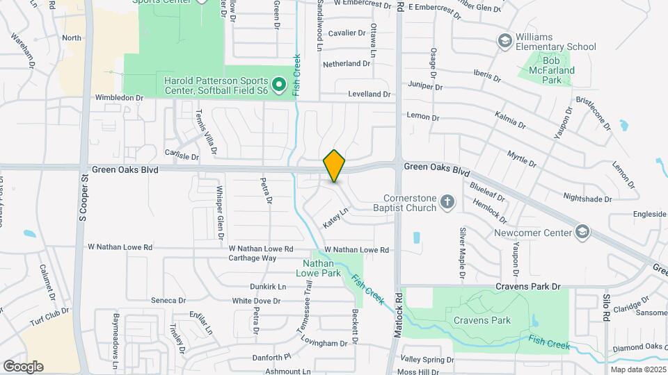 830 Greenridge Dr Map and Location Details