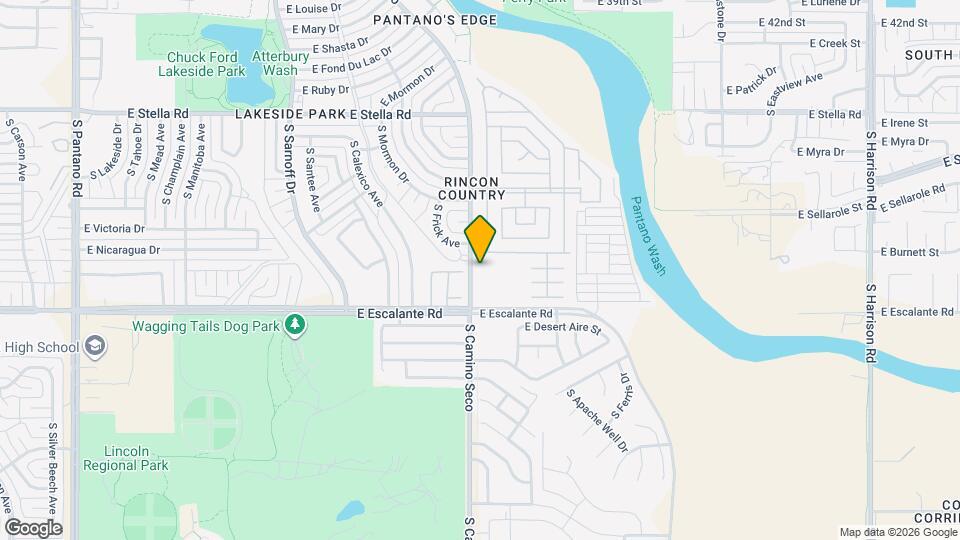 3669 S Camino Seco Map and Location Details