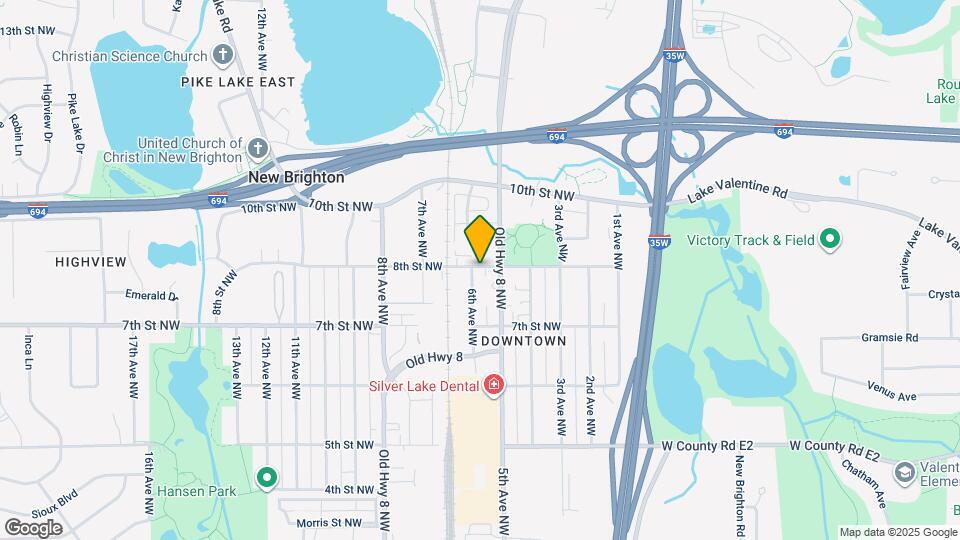 787 6th Ave NW Map and Location Details