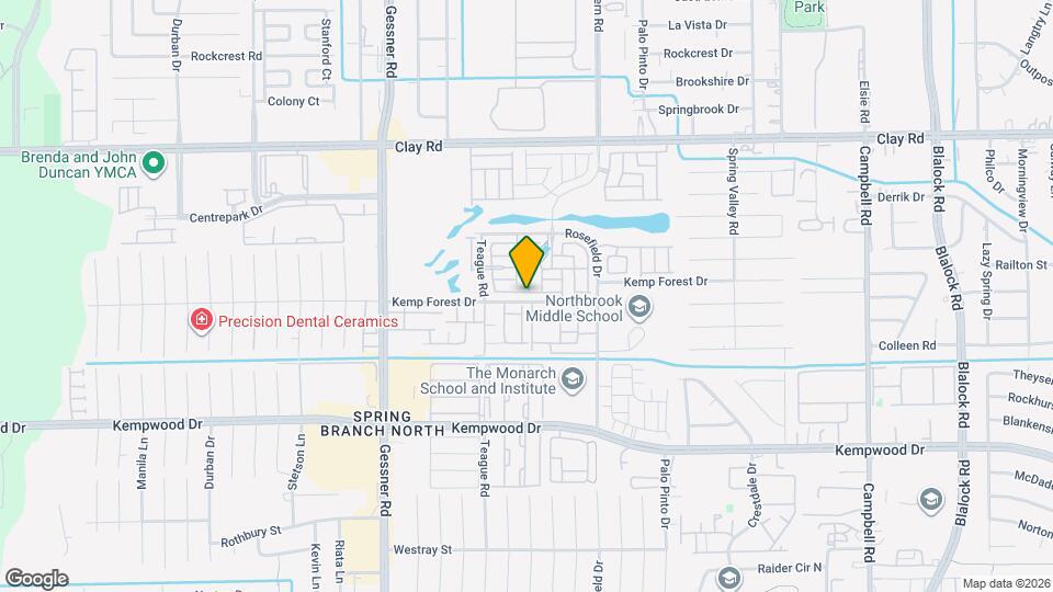 10011 Brickhouse Dr Map and Location Details