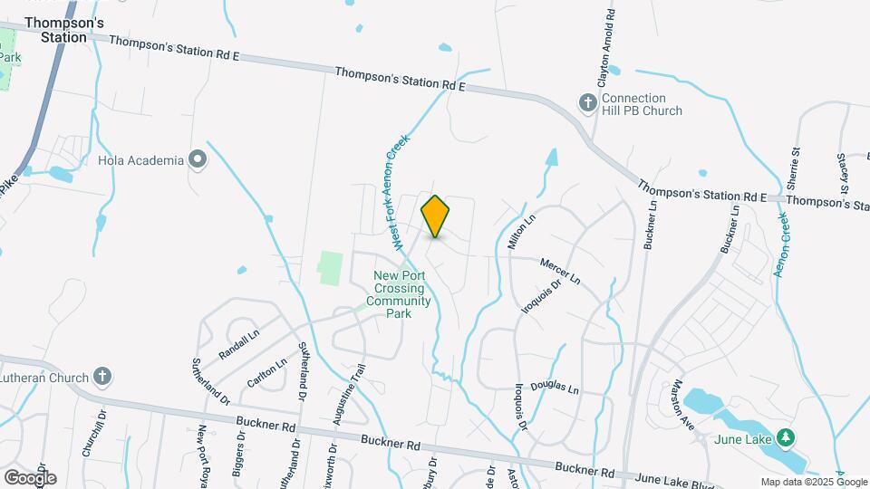 1001 Watauga Ct Map and Location Details