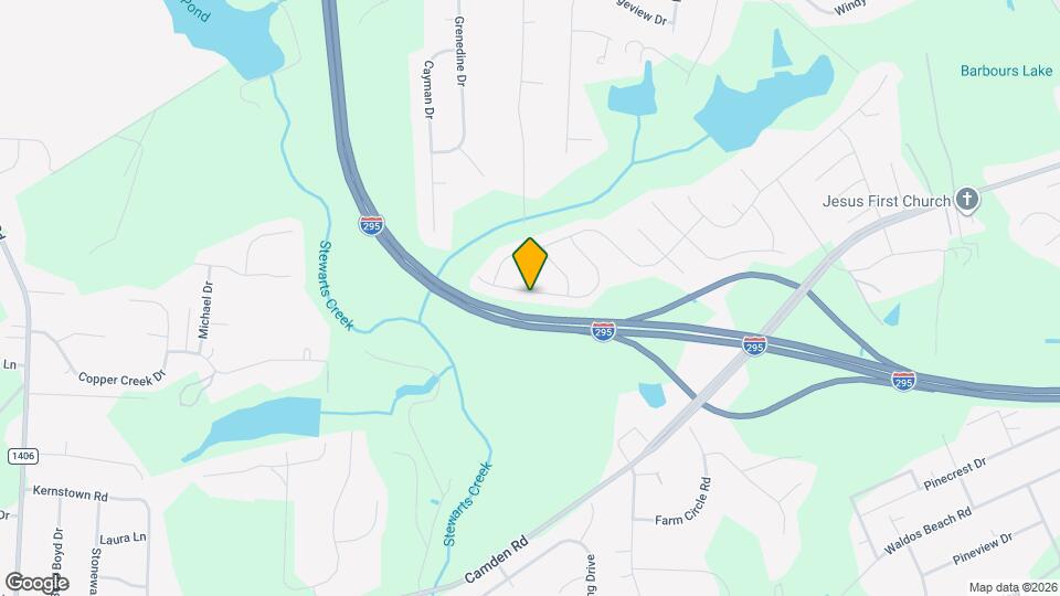 3221 Hunting Lodge Rd Map and Location Details