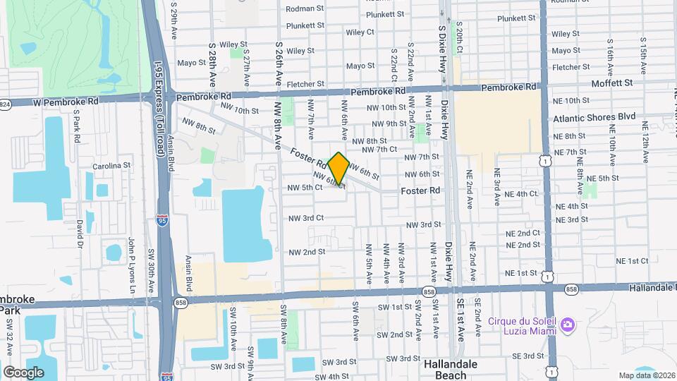 613 NW 5th Ct Map and Location Details
