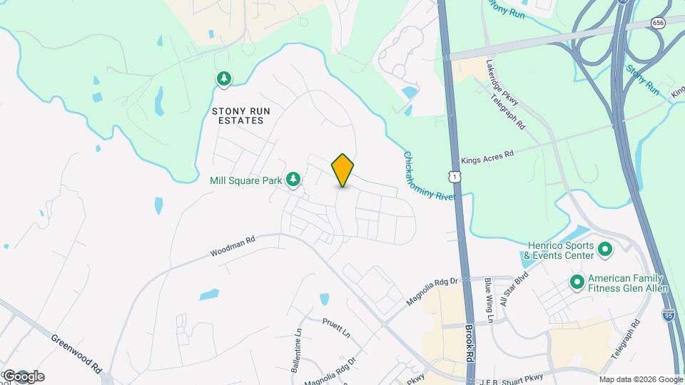 5025 Rivermere Ln Map and Location Details