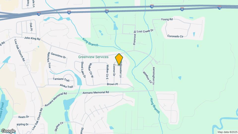 4724 Whitewater Ln Map and Location Details