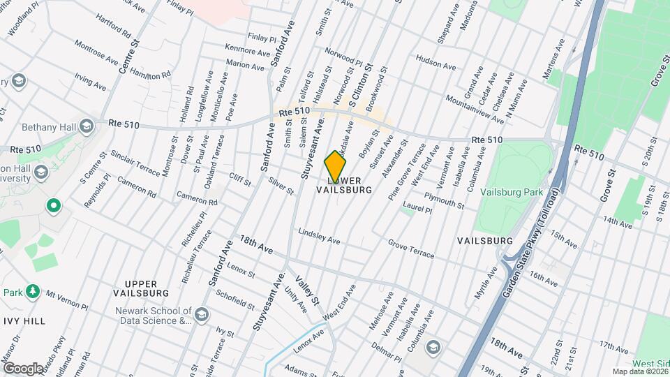 102 Brookdale Ave, Unit 1 Map and Location Details