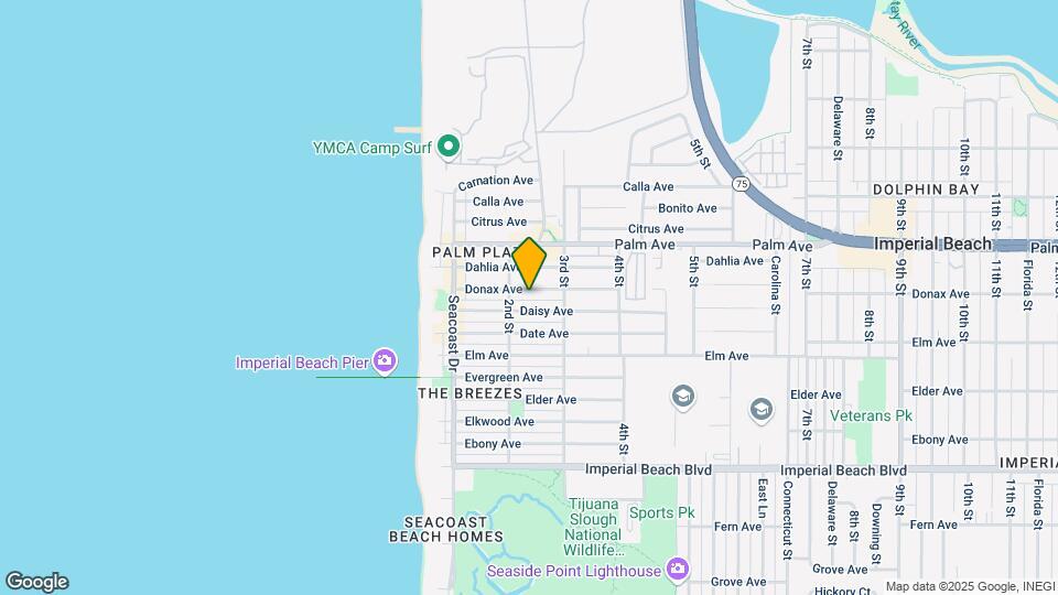 221 Donax Ave Map and Location Details