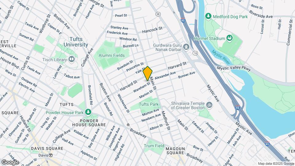 11 Wareham St, Unit #2 Map and Location Details