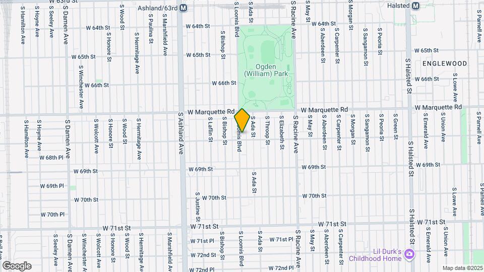 6757 S Loomis Blvd Map and Location Details