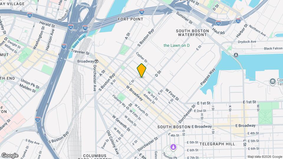223 W 2nd St Map and Location Details