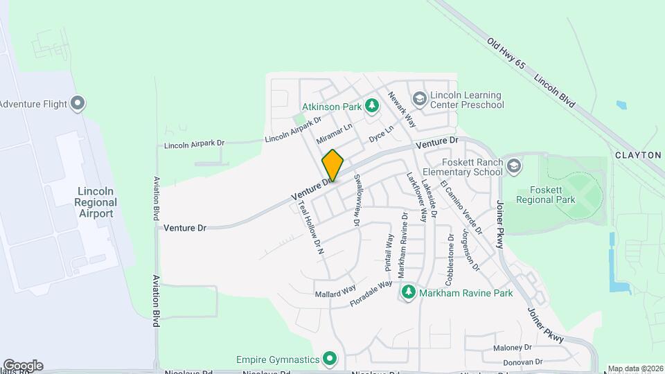 2756 Red Clover Way Map and Location Details