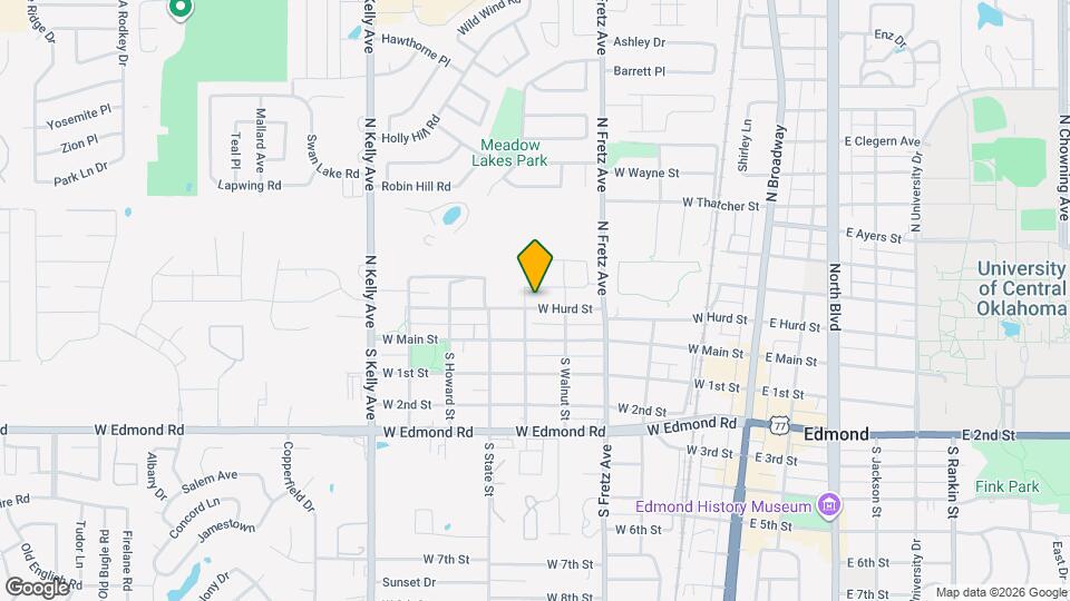 429 W Hurd St Map and Location Details