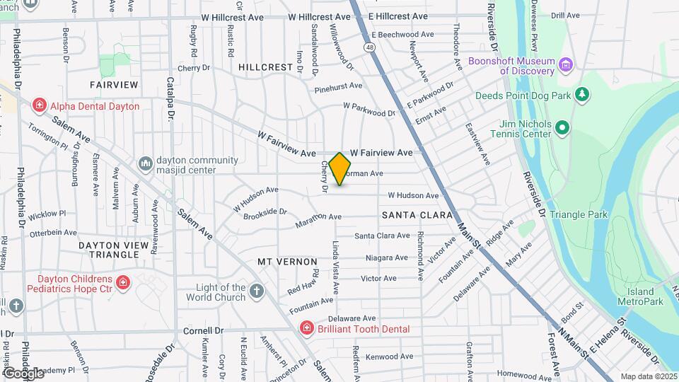 167 W Hudson Ave Map and Location Details