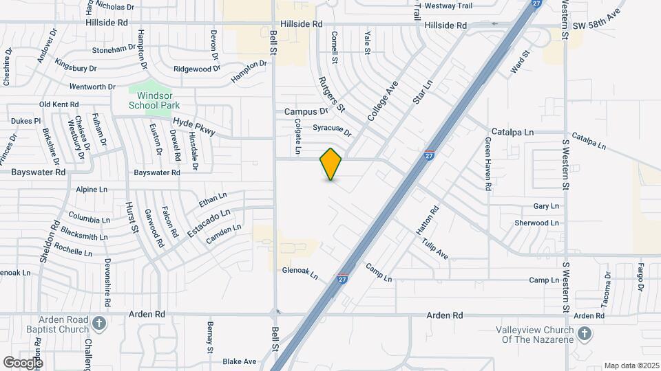 6704 Pepperdine Dr Map and Location Details