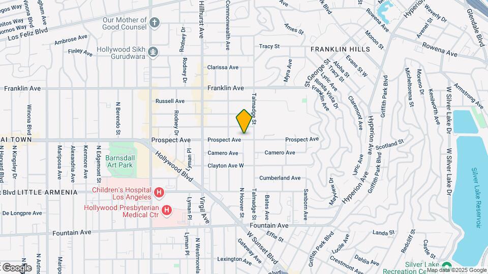 4319-4321 Prospect Ave Map and Location Details
