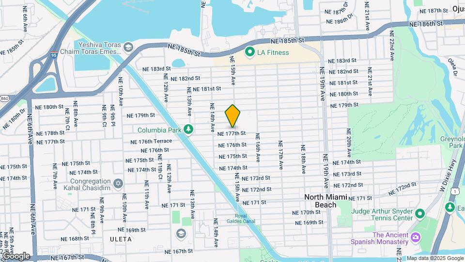 1495 NE 177th St Map and Location Details