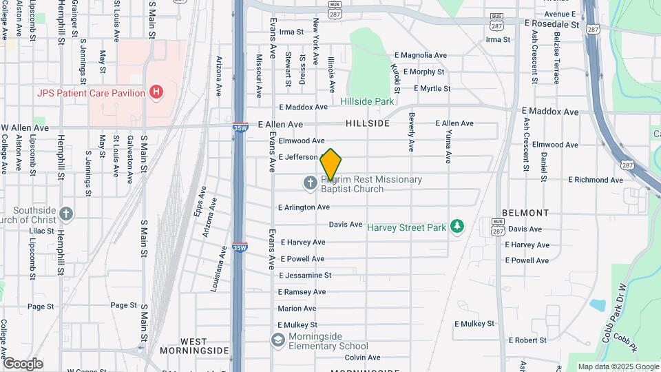 1017 E Baltimore Ave Map and Location Details