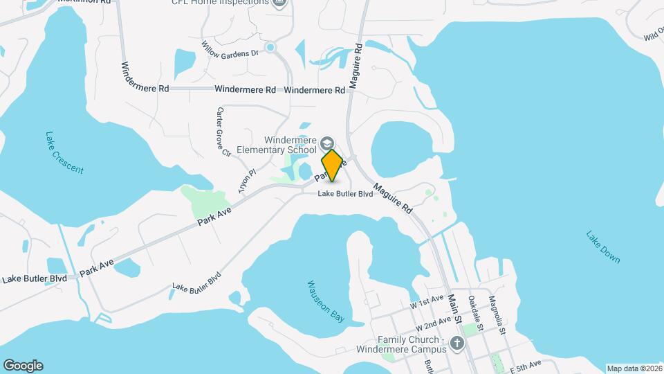 11129 Lake Butler Blvd Map and Location Details