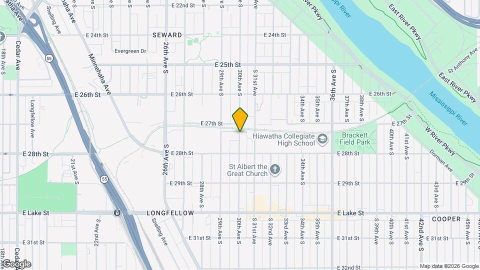 2715 30th Ave S Map and Location Details