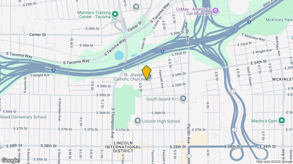 S 34th Street Apartments Mapa y Detalles de la Ubicación