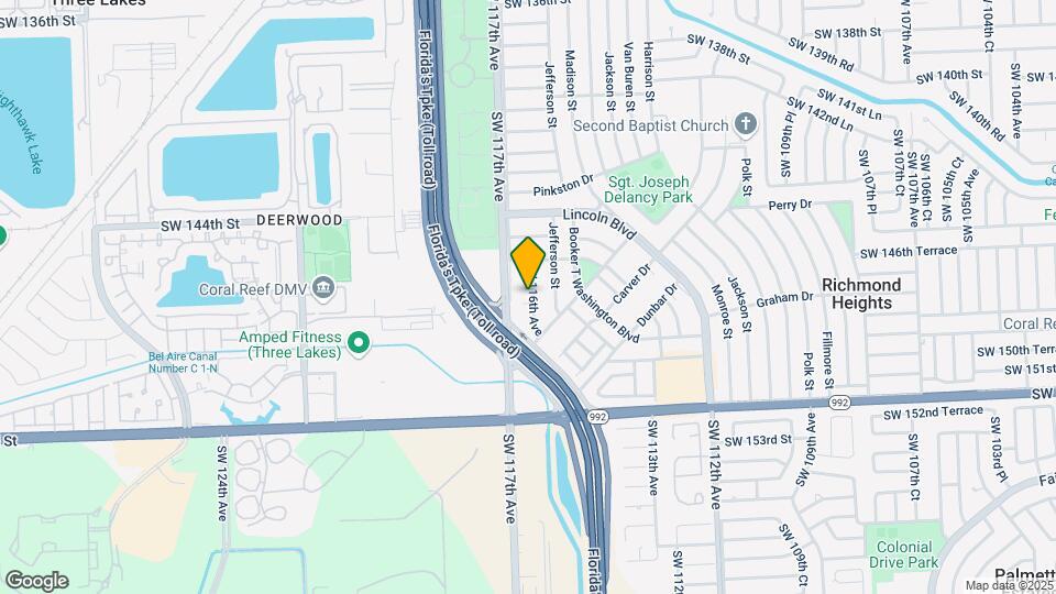 11605 SW 147th Terrace Map and Location Details