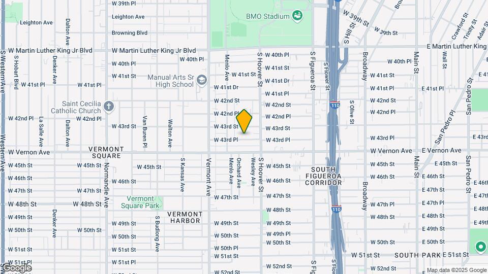 837-839 W 43rd Pl Map and Location Details