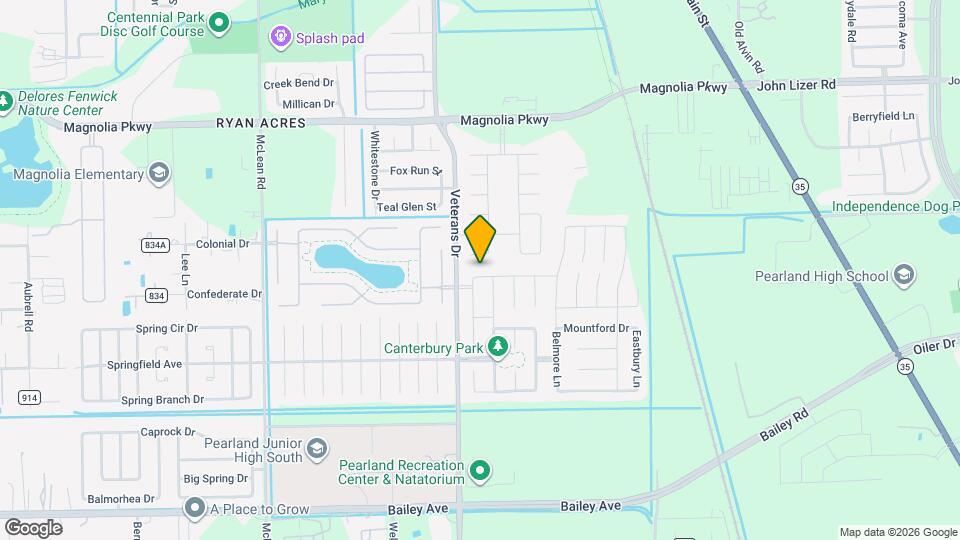 4207 Canterbury Park Ln Map and Location Details