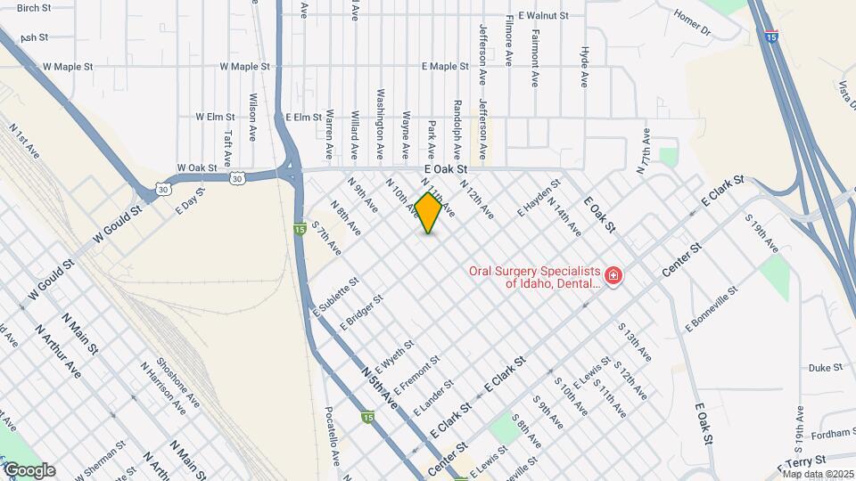 725 N 10th Ave Map and Location Details