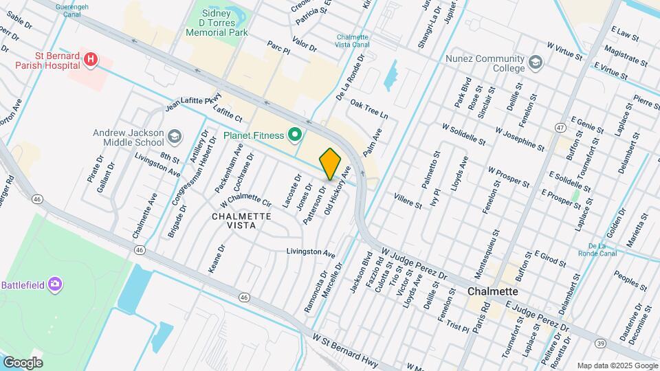 90 E Claiborne Square Map and Location Details