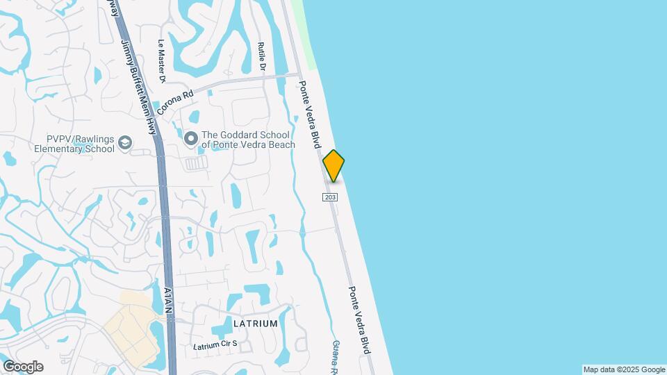 663 Ponte Vedra Blvd Mapa y Detalles de la Ubicación