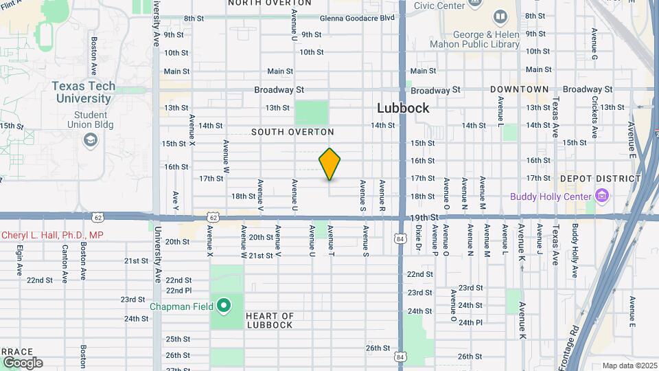 1705 Avenue T Mapa y Detalles de la Ubicación