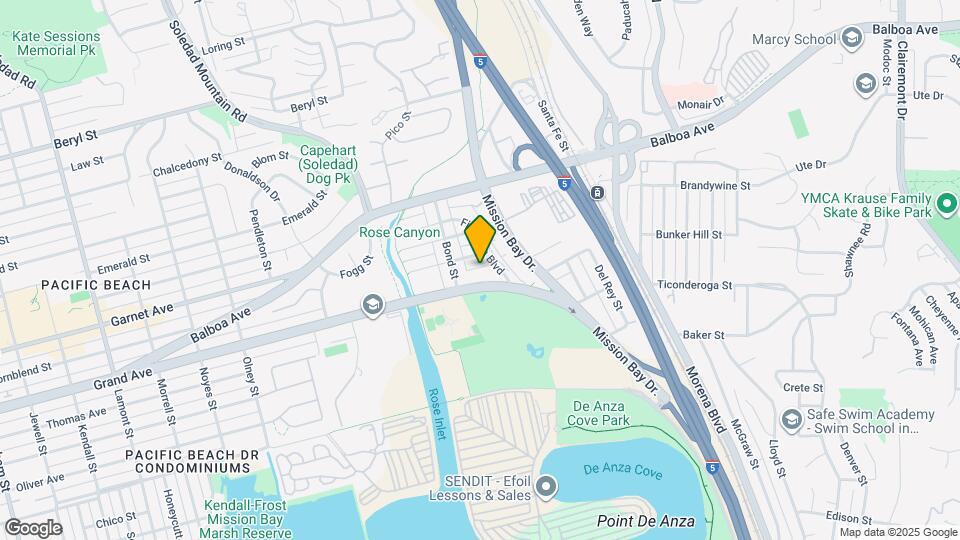 4464 1/2 Figueroa Blvd Map and Location Details