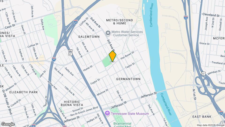 1500 4th Ave N Map and Location Details