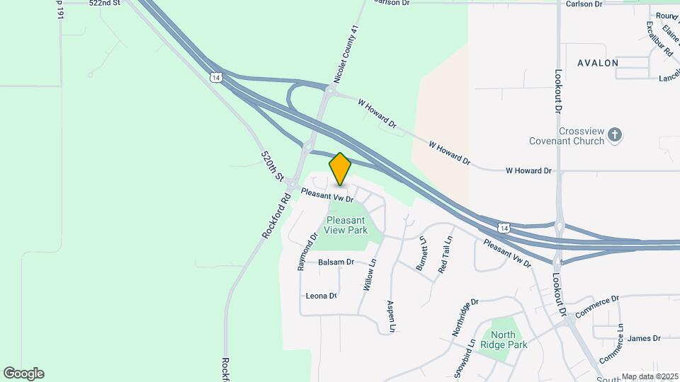 2306 Pleasant View Dr Map and Location Details