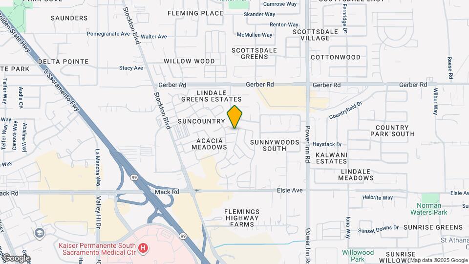 7415 Sunborough Ln Map and Location Details