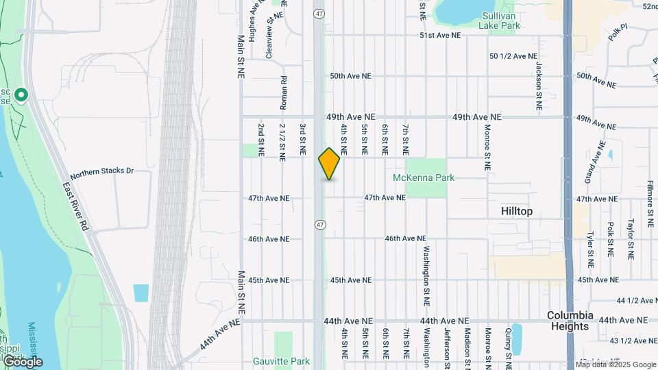 4715 University Ave NE Map and Location Details