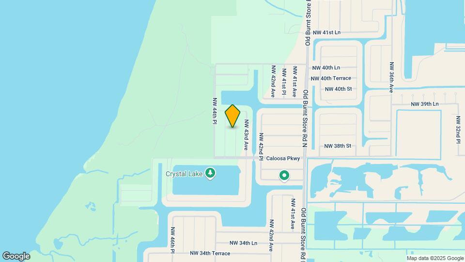 3820 NW 43rd Pl Map and Location Details