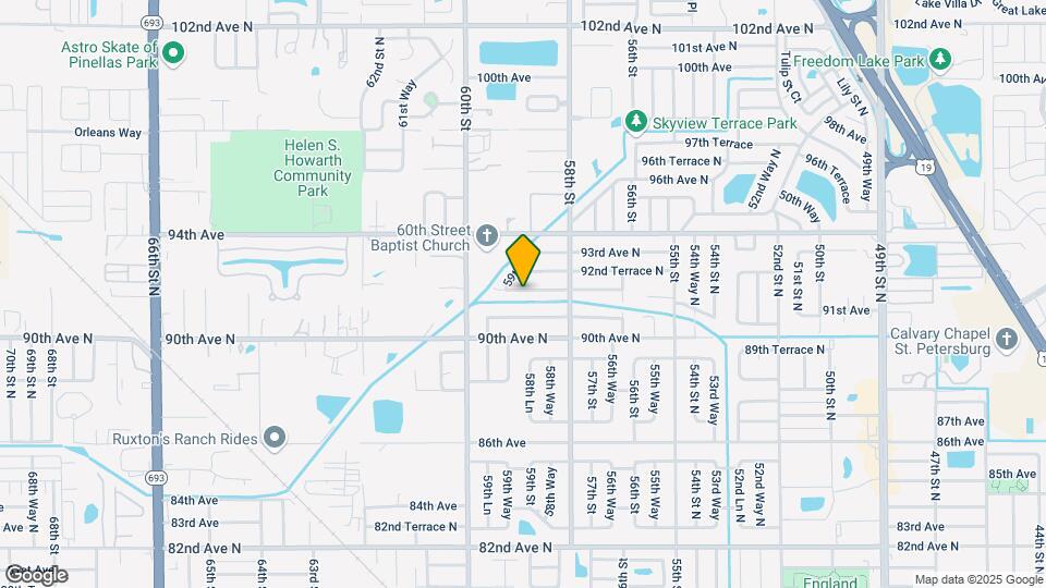 5912 92nd Ave N Map and Location Details
