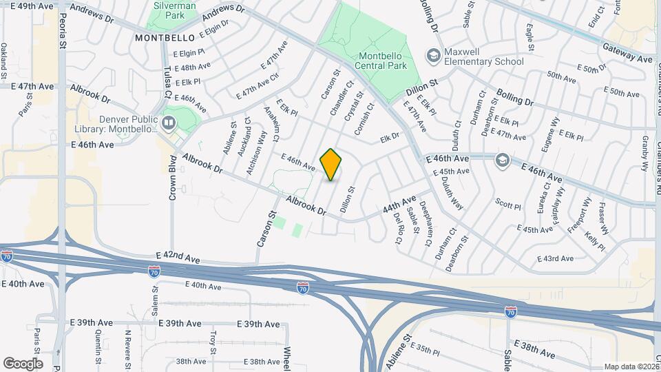 4537 Cornish Way Map and Location Details