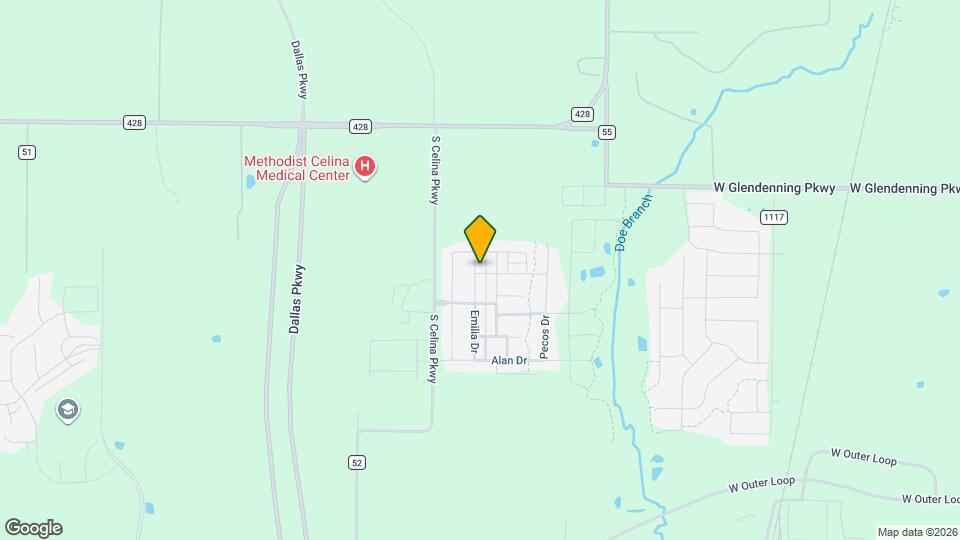 1716 Emilia Dr Map and Location Details